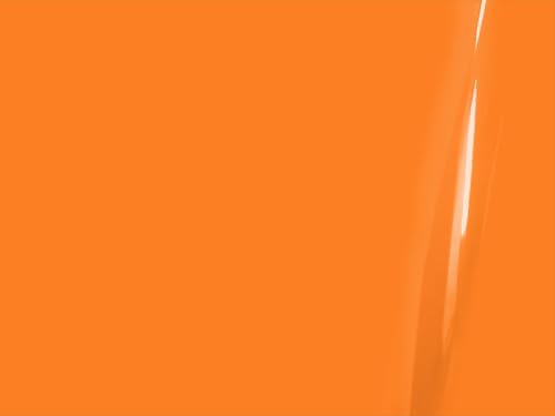 3M 2080 Series G54 Gloss Bright Orange Dual Cast Thick Vinyl Car Wrapping - color: Gloss Bright Orange - 2080 G54, size: 1ft x 1ft
