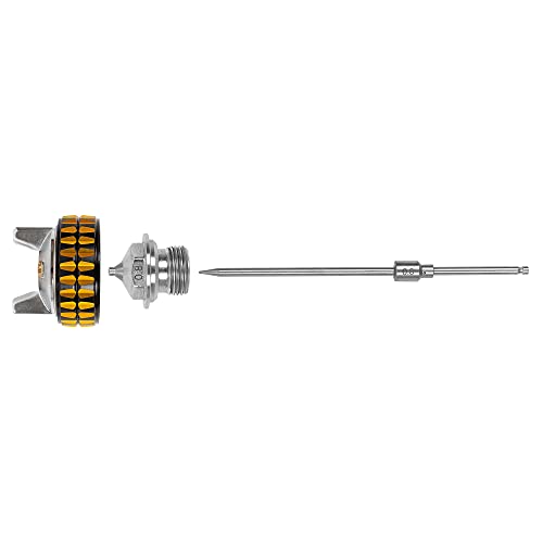 BEETRO 0.8mm Nozzle Kit Stainless Steel for HVLP Professional Gravity Feed Air Spray Gun TC0555 - size: 0.8mm for TC0555