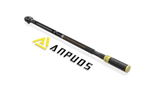 ANPUDS 3/4" Click Torque Wrench, 200-1000 Ft-Lb/271-1355 Nm, Heavy Duty - size: 3/4" 200-1000 Ft.lb