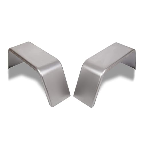 ECOTRIC Square Alloy Steel Trailer Fenders For 14"-16 Wheels - size: 14"-16" Tires Square 1 Pair