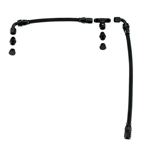 -8AN to 8 ORB Fuel Rail Manifold Crossover Kit for LS1 LS6 LS7 LM7 Engine