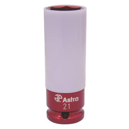 Astro Pneumatic AST7870-21 Socket 21mm 3/8D 12Pt Dp Rd