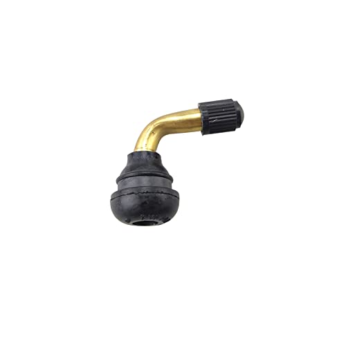 GY6 ATV PVR70 tire valve stem bending 90 degrees and 135 degrees, straight rod, snap in rubber base, valve core key installation tool (11 Piece Set), tubeless tire rim, motorcycle scooter