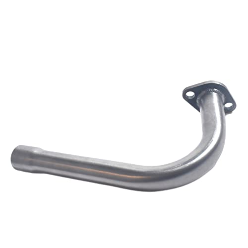 Exhaust Pipe with Muffler for GX160 GX200 for Predator 212cc Silver - color: Silver