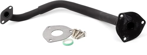 Front Header Muffler Exhaust Pipe for for Chinese GY6 125cc 150cc Moped Scooter Go Kart Taotao Peace JCL Qingqi - color: Head Pipe