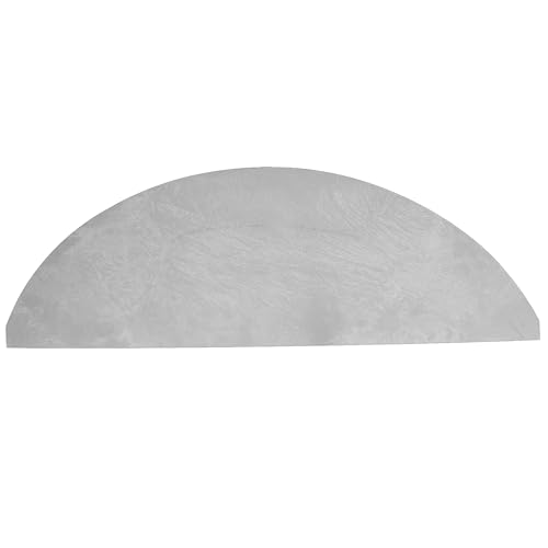 HECASA Steel Round Single Axle Trailer Fender and Fender Back Fits - size: 1 Pc