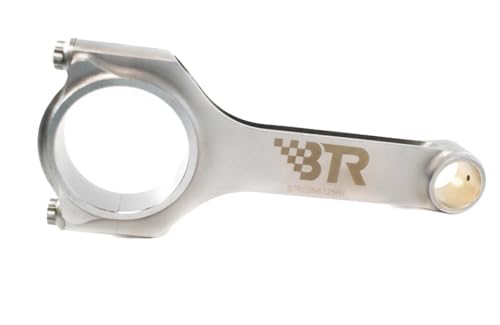 BTR Brian Tooley Racing 4340 Forged H-Beam LS Connecting Rods - 6.125" Length, .927" Wrist Pin - Set of 8 for LS Engines