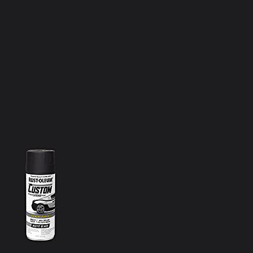 Rust-Oleum Automotive Custom Lacquer Spray Paint, Matte Black - color: Matte Black, size: 11 Ounce (Pack of 1)