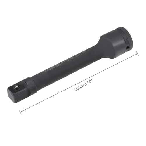 TOP-VIGOR 3/4" Drive Impact Extension Bar 8" Length Square Drive CR-MO Steel for Air Impact Wrenches, Impact driver, Torque Wrench, power Drill, Breaker Bars, Ratchets - size: 3/4" x 8"