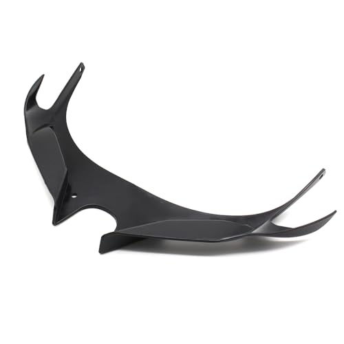 Motorcycle Front Fairing Aerodynamic Wing Cover for Kawasaki Ninja 400 2018 2019 2020 2021 2022 2023 Black - color: Black