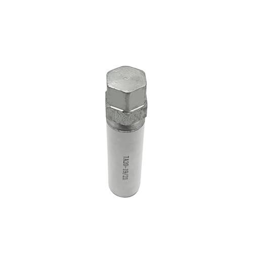 TA20-19/21 10-Spline Lug Nut, 3/4", 13/16" Hex Drive Splined Nut Wheel Key Lock Tool Socket for Passenger Cars, Small SUVs