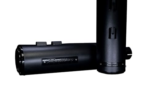 Rinehart Racing HP45 4.5″ Midnight Edition Slip-On Mufflers for 2017 & Later Harley Touring Models - 500-1103