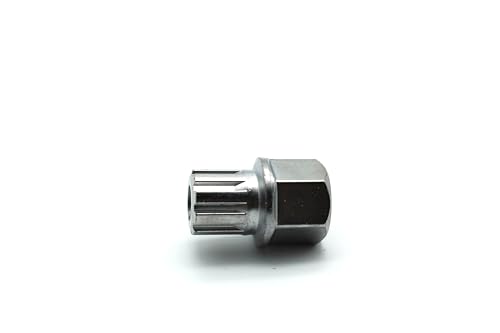 TEMO 54/9Pt Anti-Theft Wheel Lock Lug Nut Removal Socket Key for Vw Audi - size: 54/9PT