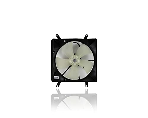 Engine Cooling Fan Assembly - Pacific Best Inc. Compatible/Replacement for HO3115104 94-97 Honda Accord 4Cy - Right Hand Side