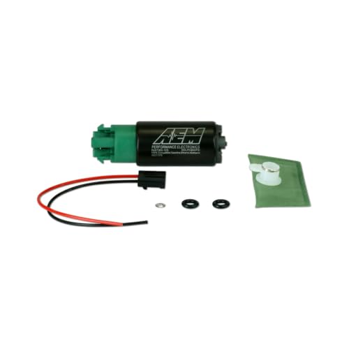 AEM 50-1215 340LPH High Flow In-Tank Fuel Pump, E85 Compatible, 65mm