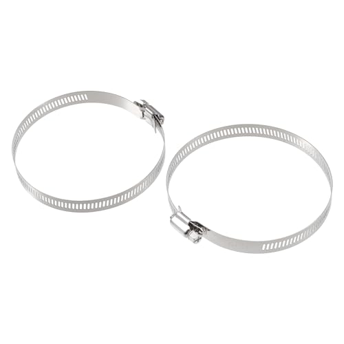 X AUTOHAUX OD 3.5" 89mm Length 3" 76mm Aluminum Alloy Tube Intercooler Pipe Straight Air Intake Tube with 2 Clamps Silver Tone for Car - size: OD 3.5"(89mm)