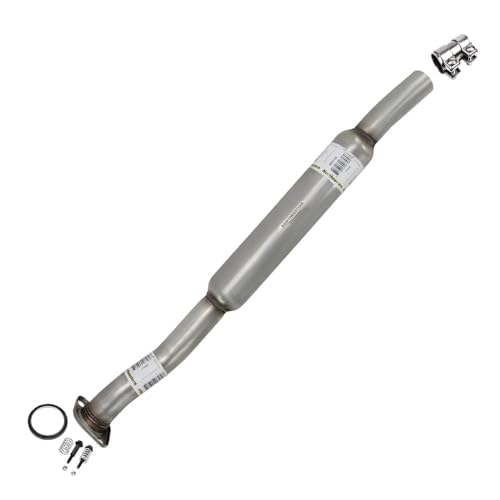 Exhaust Resonator Compatible for 2010-2019 Subaru Outback 2.5L | Stainless Steel | Northeastern Exhaust | Free Sleeve, Gasket, and Bolt Kit Included | Automotive Replacement Part | Single Exhaust