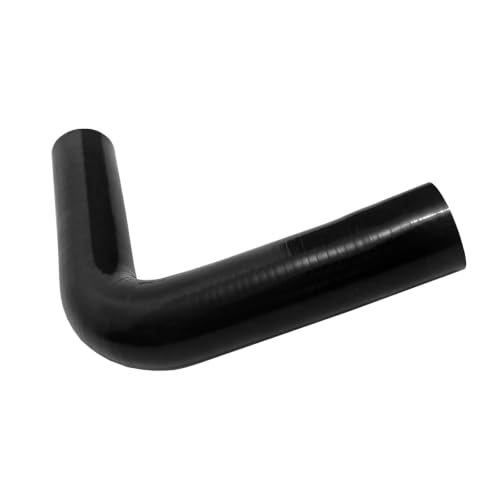 ID 1.25"-1.5" 90 Degree Reducer Silicone Elbow Coupler 7" Leg Length - size: ID: 1.25" to 1.5" (32mm to 38mm)
