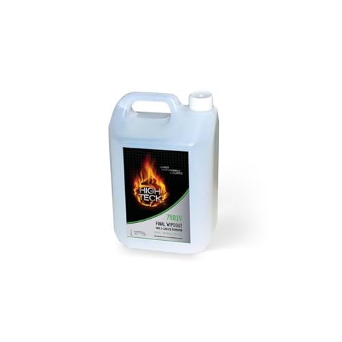 High Teck Products 7801V-1 Final Wipeout Low VOC Surface Prep, 5 L, Colorless, Liquid, 0.21 lb/gal VOC
