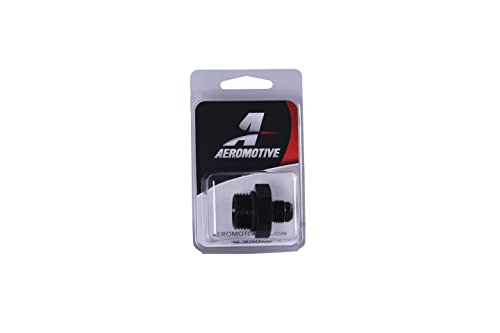 Aeromotive 15609 AN-10 O-ring Boss/AN-06 Male Flare Reducer Fitting, Blue - size: AN-06, style: ORB-10