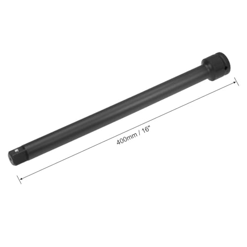 TOP-VIGOR 3/4" Drive Impact Extension Bar 16" Length Square Drive CR-MO Steel for Air Impact Wrenches, Impact driver, Torque Wrench, power Drill, Breaker Bars, Ratchets - size: 3/4" x 16"