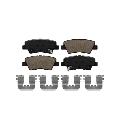 Detroit Axle - Rear Brake Pads for 2011-2016 Kia Optima 2011-2015 - size: 4P42804/Kit