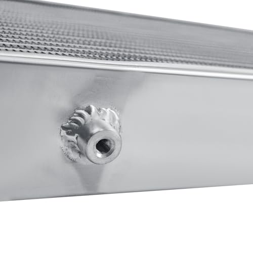 Universal Intercooler 27''x13''x3.3" Front Mount Intercooler 3'' Inlet and Outlet Aluminum Turbo Intercooler Direct Replacement for Any Turbo Charger system - size: 27''x13''x3.3" 3''