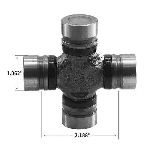 Drive Shaft Universal Joint 5-260X for 1310 Series Wheel Joint (1310WJ Series) 1.062" x 2.188" Inside Snap Ring Type Greaseable U Joint