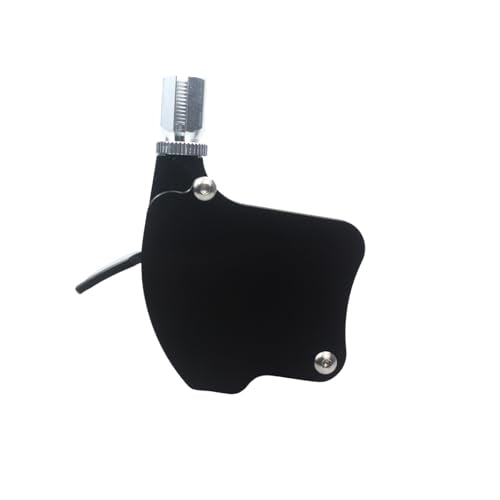 Motorcycle 7/8" 22mm CNC Billet Throttle Thumb Assembly Controller for TRX400EX TRX 250/450R ltr450 ltz400 Dirt Pit Bike ATV UTV (CNC-Black)