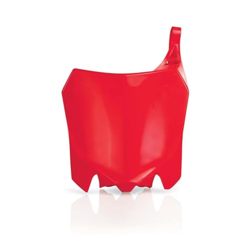 Acerbis Front Number Plate 2000 CR Red Compatible with Honda CRF450R 2013-2016/CRF250R 2014-2017/Compatible with GPX TSE 250R 2019-2314360227