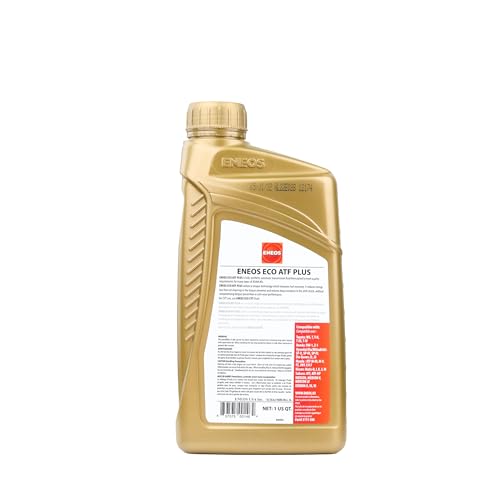 ENEOS ECO-ATF Plus Fully Synthetic Transmission Fluid, 1 Qt - size: 1 Quart