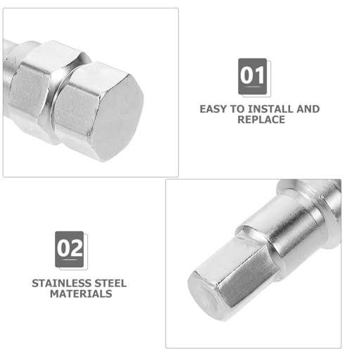 Ciieeo Lug Nut Socket Steel Wheel Hub Nut Removal