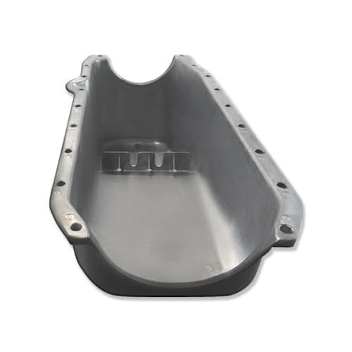 Finned Black Oil Pan for Chevy SBC 305 5.0L 350 5.7L 1986-2002 - color: Black, size: 1986-2002 SBC