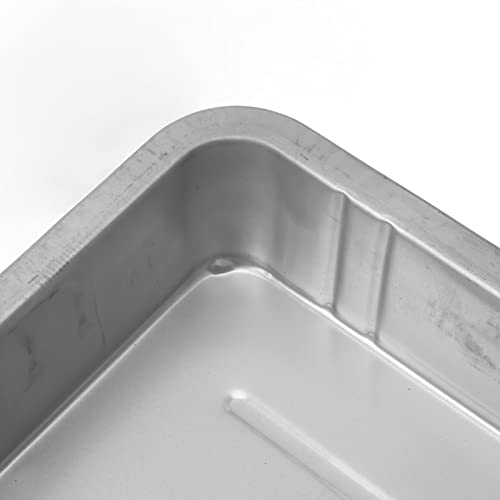 Oil Drain Pan, Universal Car Oil Change Drain Pan Container Portable Automotive Drain Tray Leak Resistant Metal Construction Durable Easy Pour for Garage Workshop Vehicles Boats - size: 5L