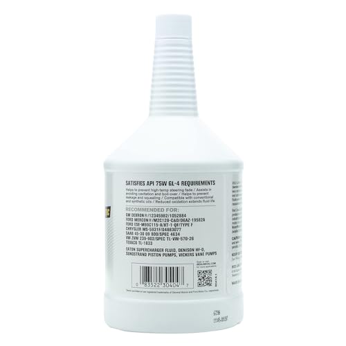Red Line 30404 Power Steering Fluid - 1 Quart (2 Pack)