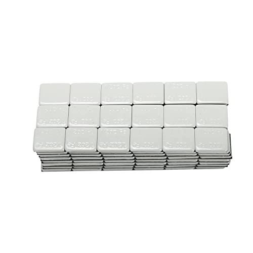 1/2oz Adhesive Wheel Weights Gray Stick-on 288pc/Box Gray - color: Grey, size: 1/2 oz - 288pcs