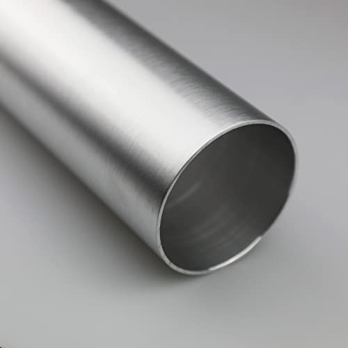51mm (2") OD 90 Degree Elbow 2 Inch Aluminum Intercooler Pipe Air Intake Tube, 1.5D Radius, Brushed Finish - color: 90 Degree, size: OD 2" (51mm)