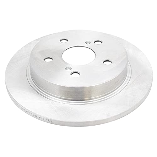 TRQ Rear Brake Pad and Rotor Set Ceramic Solid Rotors - style: BKA14525