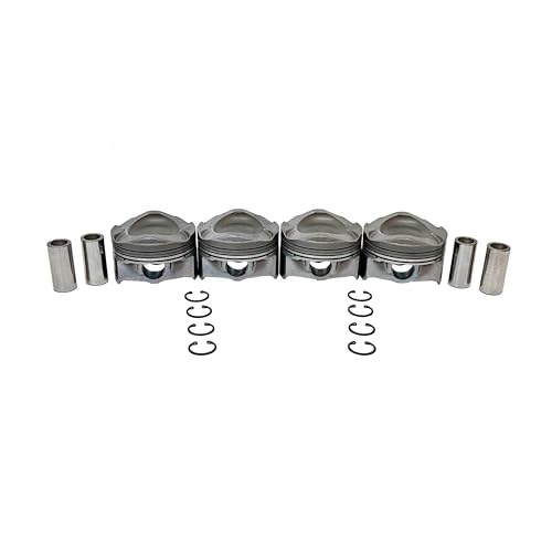 DNJ P4312 Piston Set Standard for 2014-2020 Ford Escape Fusion 1.5L L4 16V DOHC 1499cc