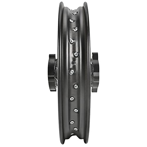 Trkimal Rear Wheel Rim Hub for Motocross Off Road Dirt Pit Bike (90/100-14 (12mm Bearing)) - size: 90/100-14 (12mm Bearing)