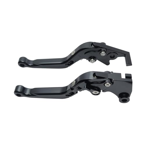Brake Clutch Levers Replacement for Kawasaki Ninja 500 400 300 - color: Black