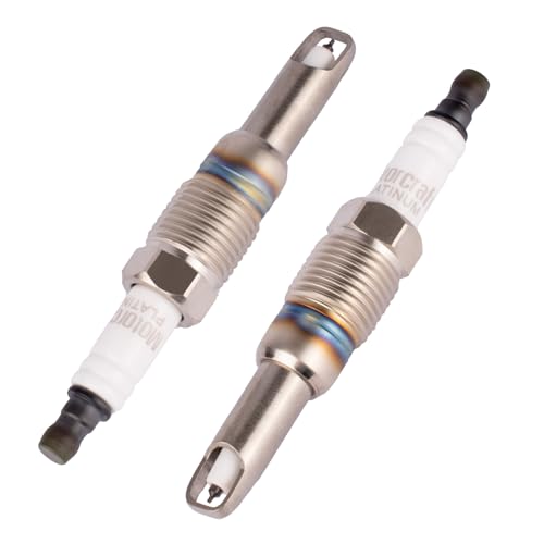 SP546 Spark Plugs Compatibile with Ford Expedition for F-150 F-250 Super Duty for F-350 Super Duty for Lincoln Mark LT for Navigator, 5.4L 6.8L V8 V10 Engine Replacement for SP421 SP515 - style: SP546
