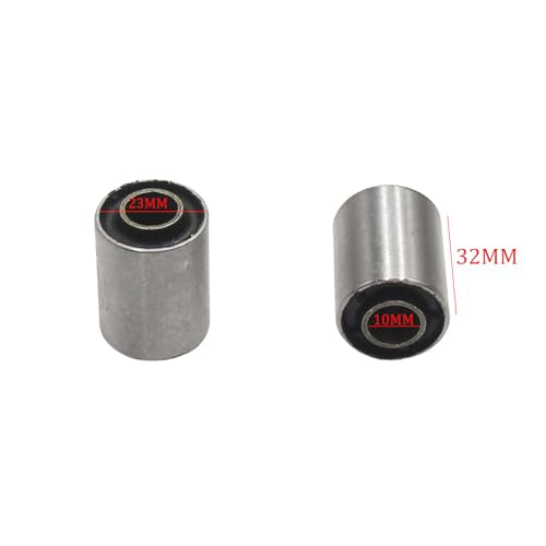 2Pcs Rear Shock Absorber Suspension Bushes Swing Arm Bushings for PIT PRO Trail Dirt Quad Bike ATV Buggy Motorcycle (10mm x 23mm x 32mm) - size: 10mm x 23mm x 32
