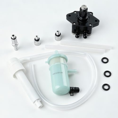 15100-89L11 Outboard Fuel Pump Kit for Suzuki 9.9 15 20 HP Motors - size: 4-stroke 9.9 15 20 HP(2013-2014)