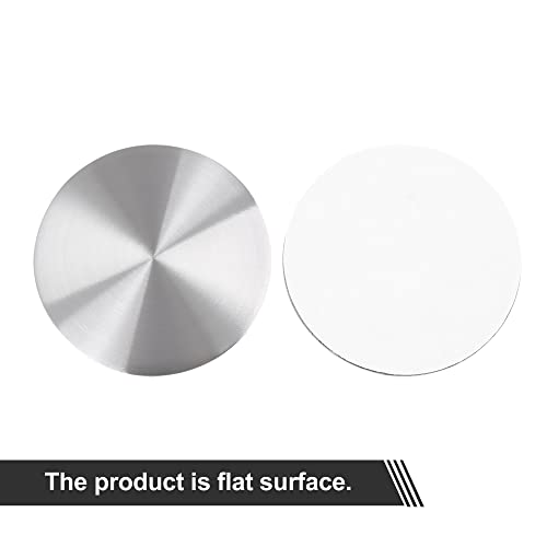 X AUTOHAUX 45mm Silver Tone Car Wheel Center Hub Caps Sticker 4pcs - size: 45mm