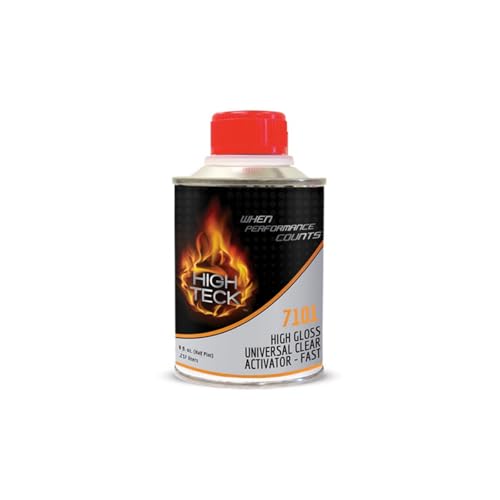 High Teck Products 7101-16 Fast Activator, 1/2 pt, Liquid, Use with: 7100 High Gloss Universal Urethane Clear