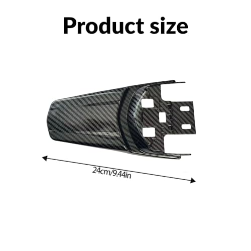 Electric Motorcycle Rear Fenders Matte Black Protective Rear Mudguard for SurRon Light Bee X S X160 X260 - color: Carbon Fiber Pattern