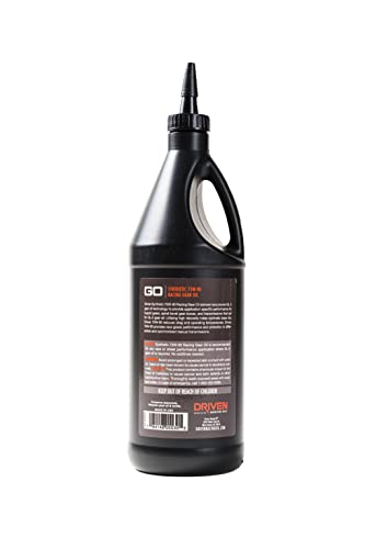 Driven Racing Oil 04230 Limited Slip Synthetic Gear Oil (75W-90 Quart), 1 Quart - size: 1 Quart
