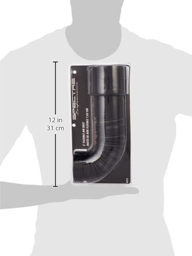 Spectre Performance 8741 Black 3" Air Duct Hose