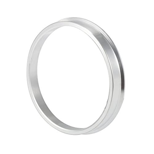 X AUTOHAUX 4pcs OD 71.5mm to ID 65.1mm Aluminium Alloy Hub Centric Rings - size: 65.1mm